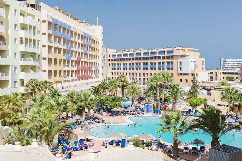 Apartamentos Fenix Beach Roquetas de Mar Bagian luar foto